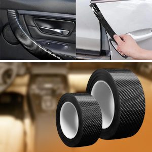 Auto värvikaitsekile - 10 cm x 3 m, 0,025 mm PET, ukseservad ja peeglid | CARTAPE