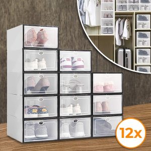 Plastikust kingade hoiukarp (12 tk) | SHOEZY