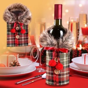 Jõulune veinipudeli kate | VINOPOUCH