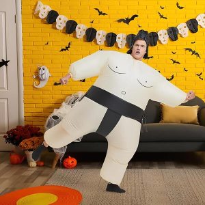 Täispuhutav sumo kostüüm | SUMOCOS