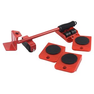 Mööbli teisaldamise komplekt 4 liuguri ja tõstukiga | LIFTROLLERS