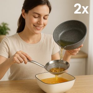 Roostevabast terasest sõel, mis filtreerib kõik (2 tk) | FILTRINKA