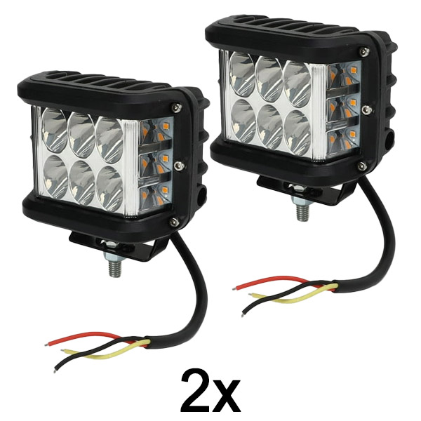 2x Ülimad sõiduki LED-turvatuled | BOLTLIGHT